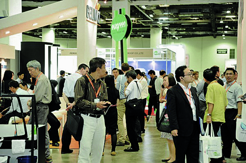 Participants at the co-located Build Eco Xpo 2014 and the International Green Building Conference 2014